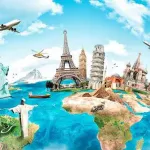 Icone Viajando pelo mundo