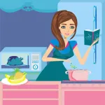 Icone DICAS / RECEITAS  DONA DE CASA