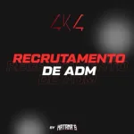 Icone Recrutamento Administrador 4K4