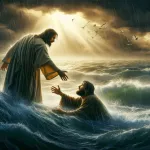 Icone Libertacao e Cura da Esquizofrenia em Jesus