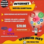 Icone INTERNET ILIMITADA 🇧🇷