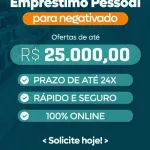 Icone EMPRÉSTIMO PESSOAL