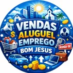 Imagem do grupo VENDAS, EMPREGO, ALUGUEL BOM JESUS