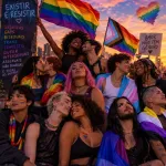 Imagem do grupo LGBTQIA+